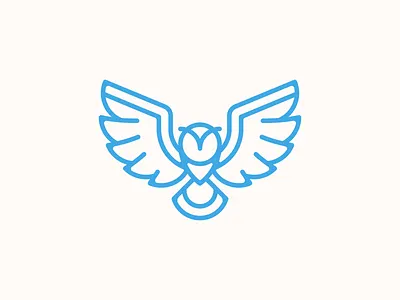 Owl Symbol – Concept One creative dan fleming design linework logo owl symbol