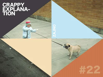 Zajno Weekly Music Playlist "Crappy Explanation" #22 child chill community crappy explanation creative crew design studio designinspiration dog geometric layout inspiration jazz music playlist relax spotify tunes vibes youtube zajno