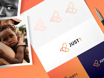 Just 1 logo bird community freedom help leaf non profit organization protection