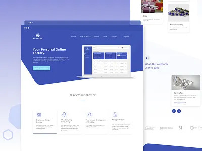Rolling Cube Website Redesign app dashboard landing landing page redesign responsive ui ui design uiux user interface ux website