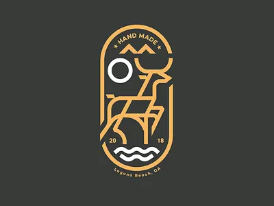 Deer branding drawing icon icons identity illustration logo mark vector
