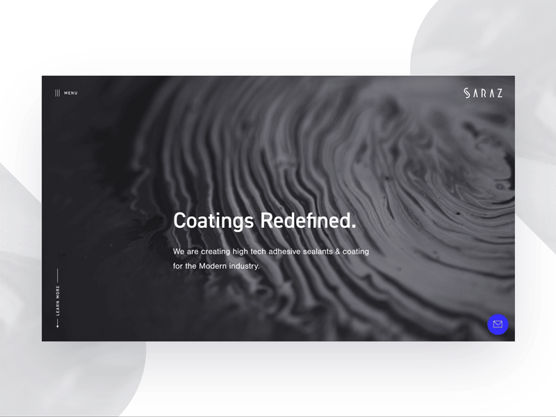 Website menu motion / made with InVision Studio animation design desktop hover interaction invision studio menu minimalist motion ui ux web