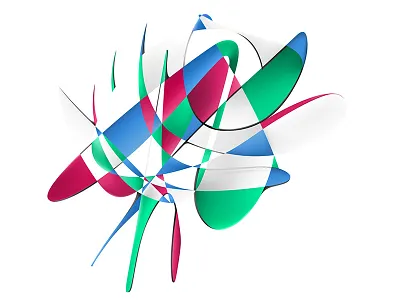 Metallaxis I abstract illustrator personal work vector