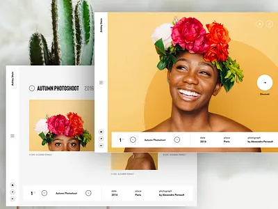 #10 Photography portfolio agency clean design designer freelance interactive motion paris ui ux