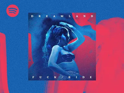 Dreamland Fuck/ride - Spotify Playlist artwork color colours design exploration music playlist spotify
