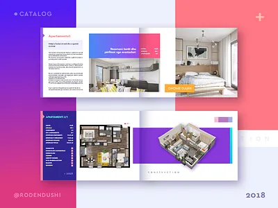 Catalog catalog company construction design e commerce editorial logo magazine print roden dushi