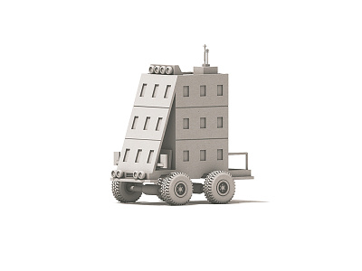 Building Truck 3d 4x4 architecture building c4d car cinema 4d render tires transportation truck vehicle