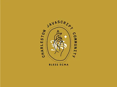 Holy City JS 04 brand charleston hands holy city illustration javascript lockup logo