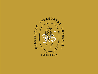 Holy City JS 04 brand charleston hands holy city illustration javascript lockup logo