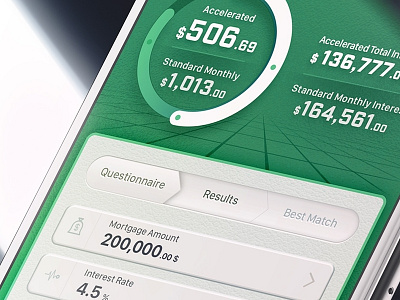 Financial Calculator app design calculator