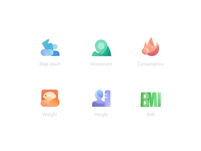 Medical Health icon bright colors combinations exploration flat icon low medical saturation sport warm