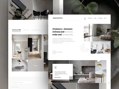 #12 Norm Architects agency architects clean designer freelance interactive norm paris ui ux
