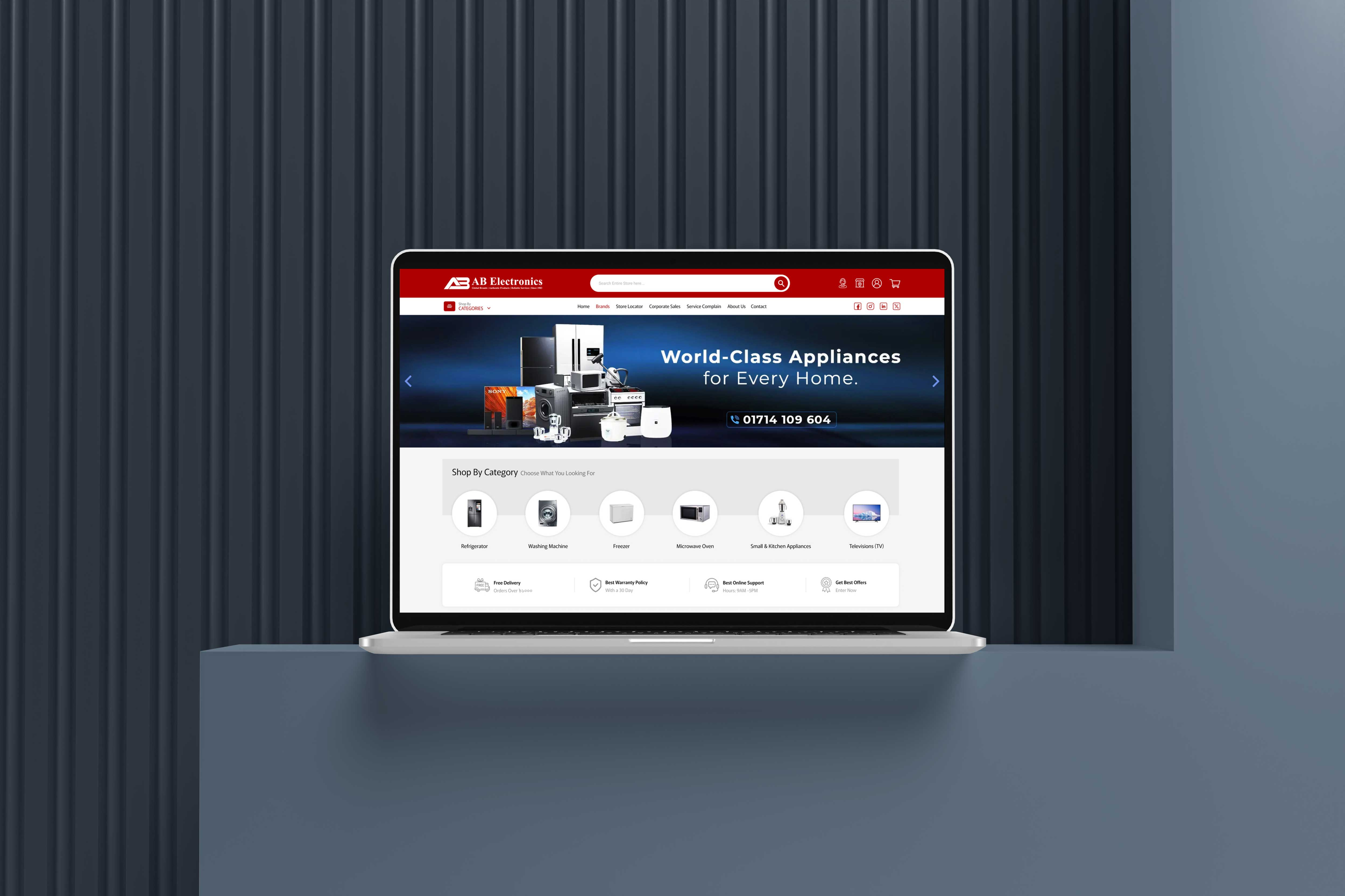 E-Commerce Website | UI/UX Design | Product Design | Gobal Brand branding ecommerce ecommerce website electronics full ecommerce website globalbrand products design ui uiuxdesign websitedesign