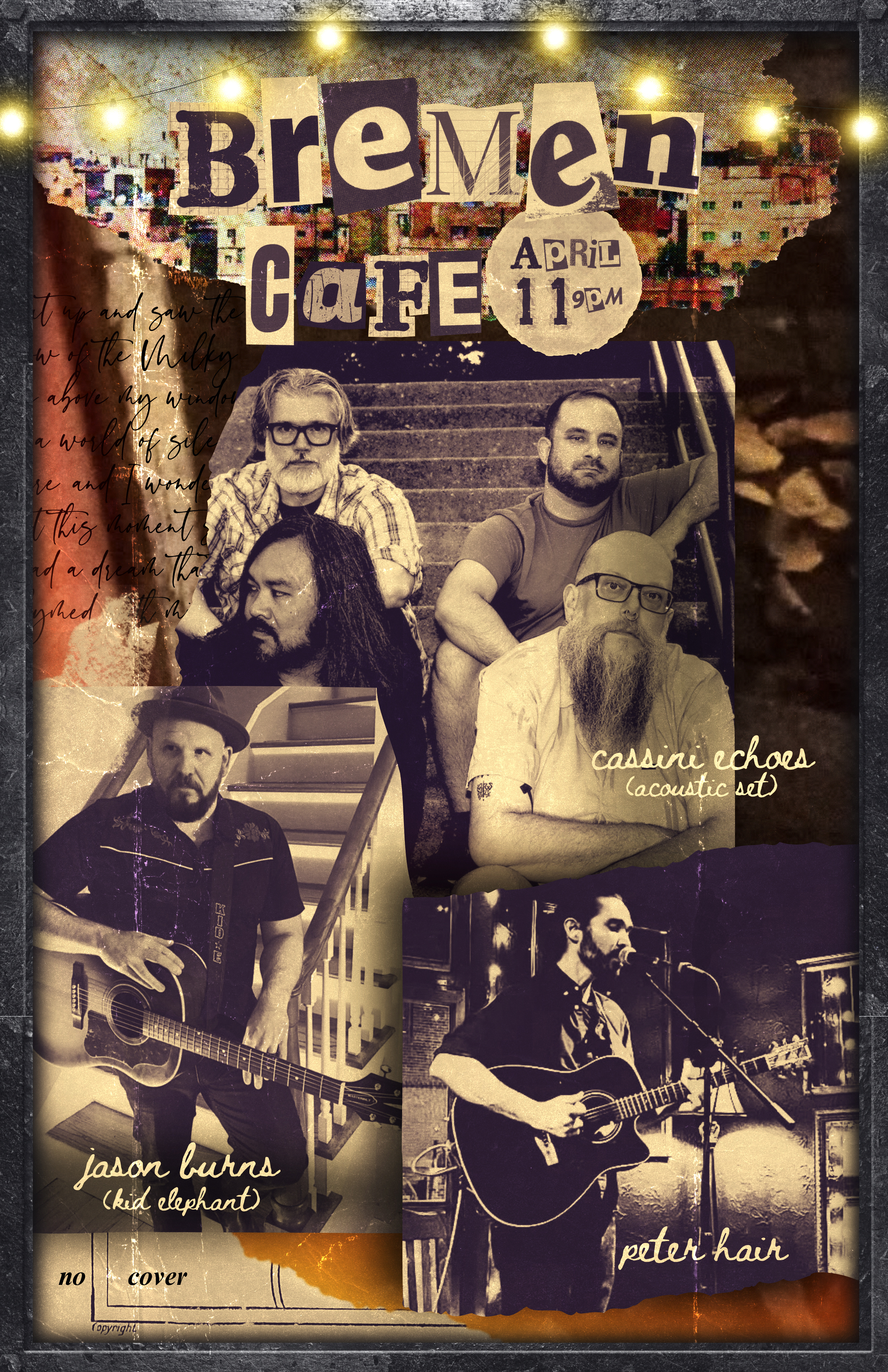 Concert Poster concert poster texture