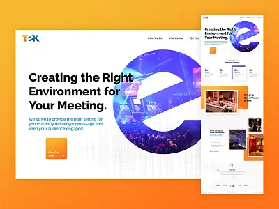 TEK Productions Early Concept designzillas early concept event events live events production web