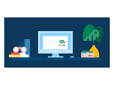 Finding a Small Business Loan books credit design illustration money personal finance plants small business visual design wallet