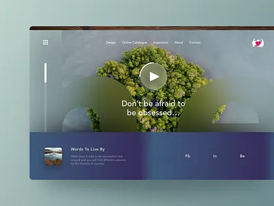 Don't be afraid... design graphicdesign interface landing minimal sketchapp ui uidesign ux webdesign webdesigner website