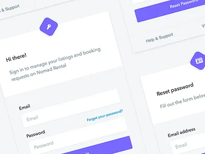 Simple login forms fields forms input login password signup