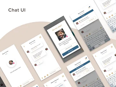 Chat UI app dating gui guidelines ios ui ux