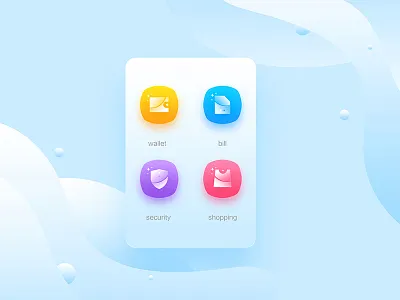 The latest icon design design graphic icon interface segmentation