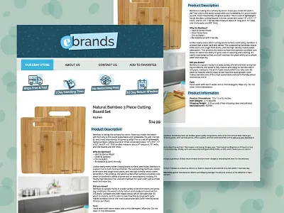 eBay Listing Template channeladvisor digital e commerce ebay online store template ui web