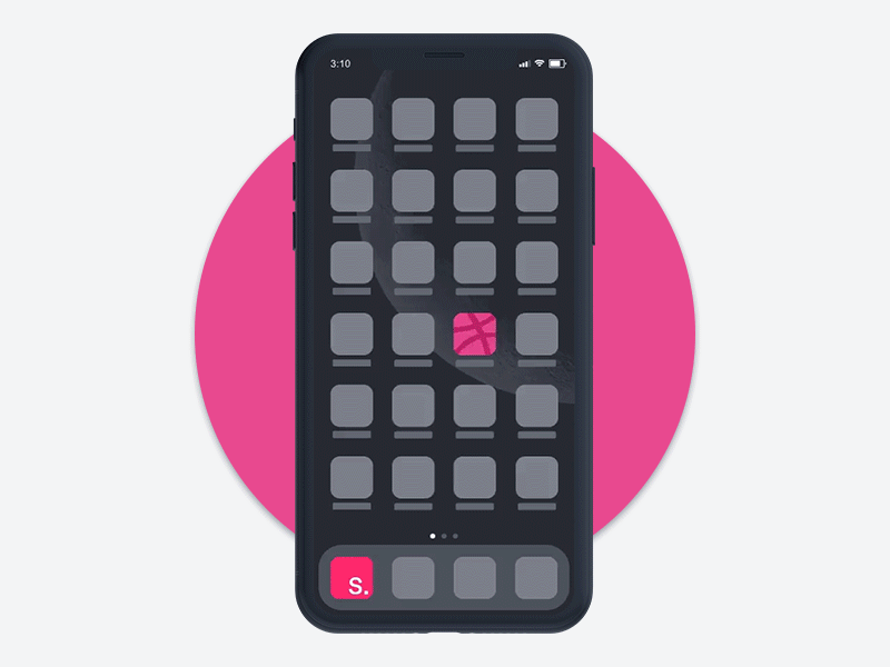 Dribbble Invites - InVision Studio [Freebie] app draft dribbble freebie giveaway invision invitation invite notification studio