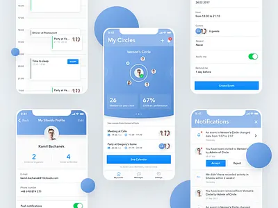 Siheidu App app attention care interface ios iphone mobile siheidu ui ux