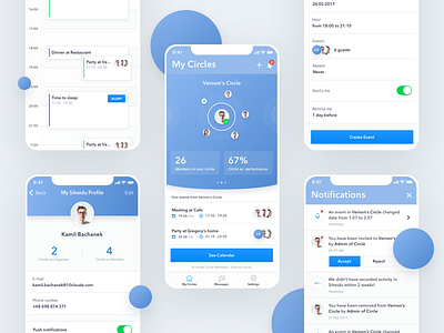 Siheidu App app attention care interface ios iphone mobile siheidu ui ux