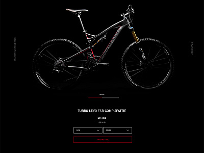 Ideation Concept for Product Page design direction. ui web design