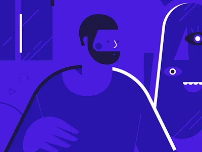 Blog illustration — Inside Bemind article blog brand cover design experience illustration medium mirror post product ux