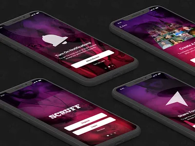 Scruff Onboarding User Flow dating app ios jared christman product design scruff ui ui design user flow ux visual design