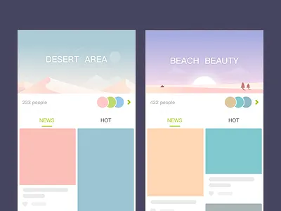UI design app sketch ui