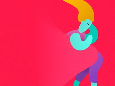 Sleeping person illustration bed blanket character facebook illustration minimal monster people photoshop sleeping