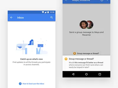 Twist for Android - Empty States android empty state illustration ui