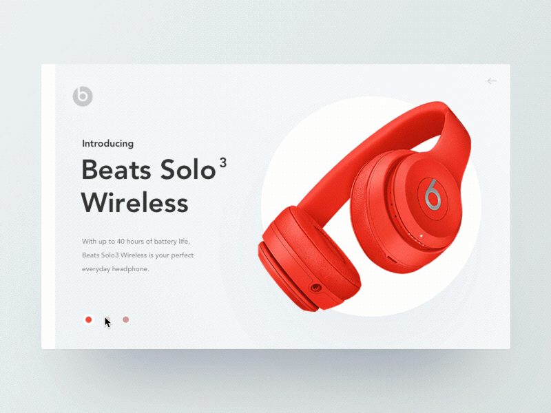 Principle Animation animation beats gif headphone principle sketch ui