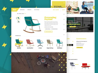 Product Page design furniture idea starters peyton product rock on