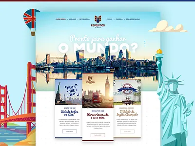 Revolution School - English Course course english school