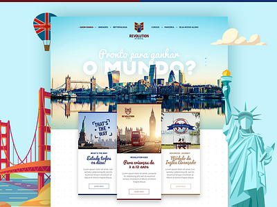 Revolution School - English Course course english school