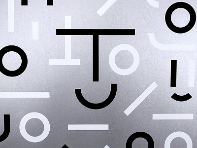 Stout Type Faces logo metallic poster san francisco stout