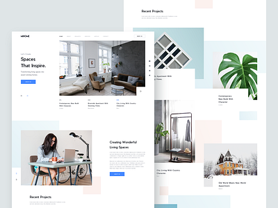 MIHOME - Home Page home house minimal project property sketch white work