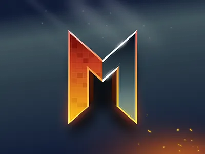 Mmm...? 3d art figma gradient illustration m shadow