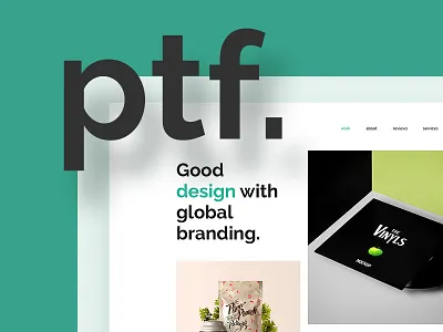 Portfolio Showcase for Freelancers agency branding business corporate green photography portfolio showcase template theme