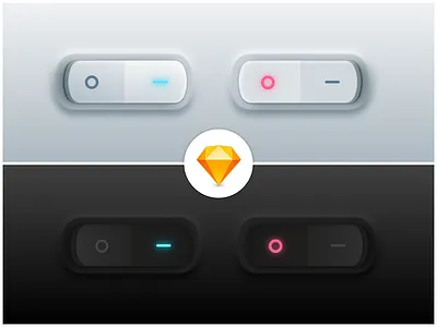 Switch UI control download file free freebie off on sketch switch toggle ui