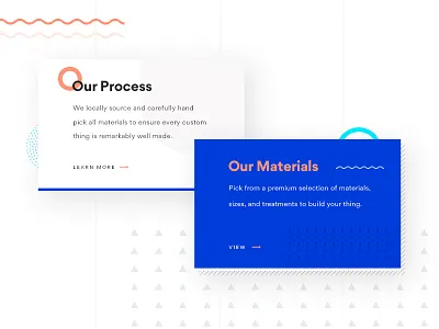 Balance Exploration blue geometric shapes white