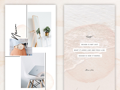 AnIMATED Instagram Stories So Female animated animation female feminine instagram marketing media social socialmedia stories story template