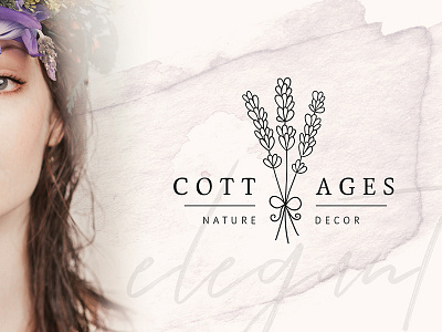 So Flowery Branding Kit+Watercolours brand branding clean elegant female feminine floral flowers logo logos modern premade