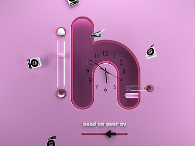 She Recruits | H 3d art c4d cinema 4d design mograph octane promo render