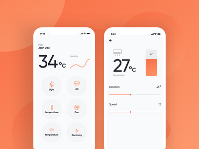 Smart Home App Ui admin panel agency android app design creative design dashboard data illustration ios landing page logo minimal mobile app product security smart home statistics ui ux web design