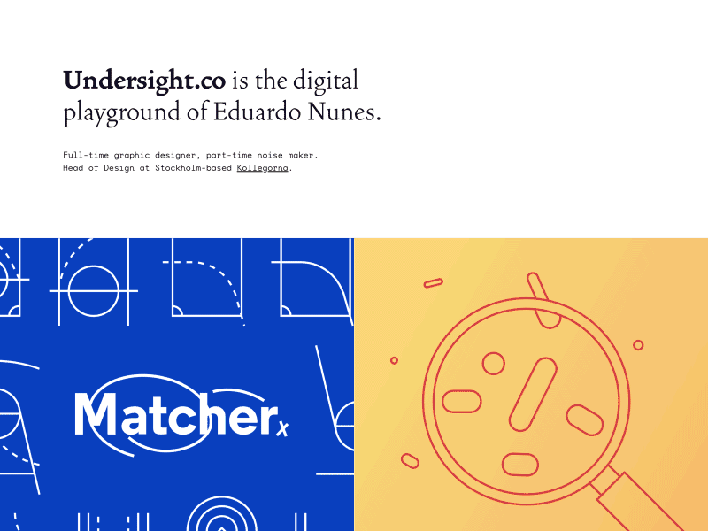 Shot #4589194 gatsby homepage minimal personal portfolio react typography