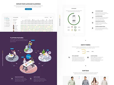 Lingco Website crypto cryptocurrency currency design icon illustration landing language learning ui ux web